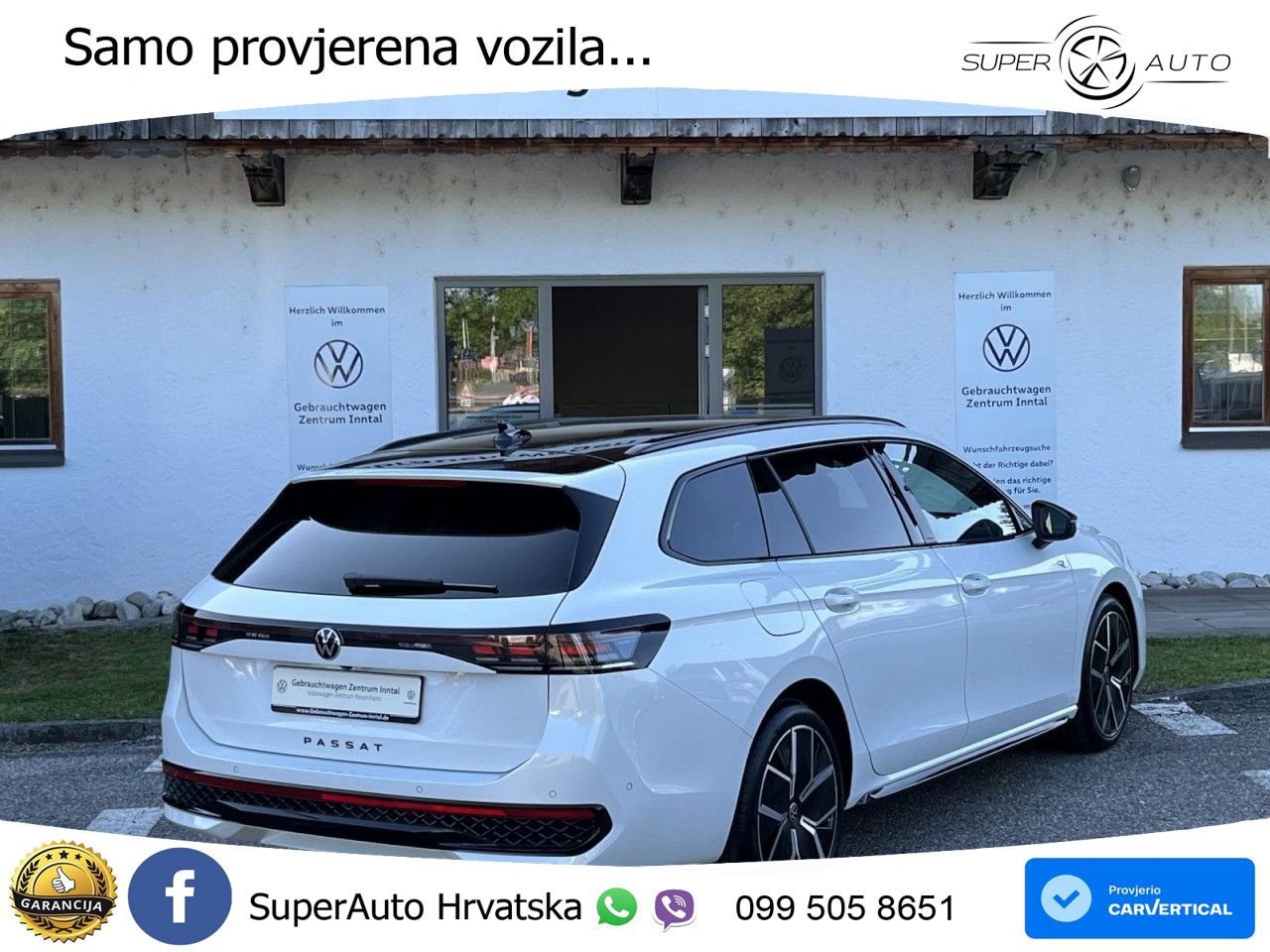 Volkswagen Passat Variant 2.0 TDI (193 KS) 4MOTION DSG R-Line LED+GR SJED+ACC