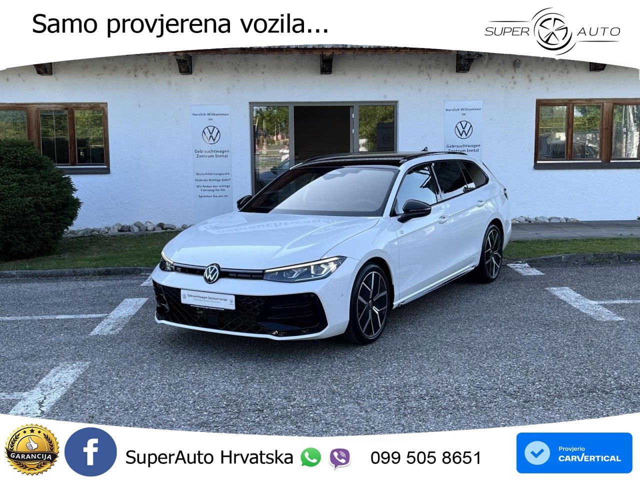 Volkswagen Passat Variant 2.0 TDI (193 KS) 4MOTION DSG R-Line LED+GR SJED+ACC