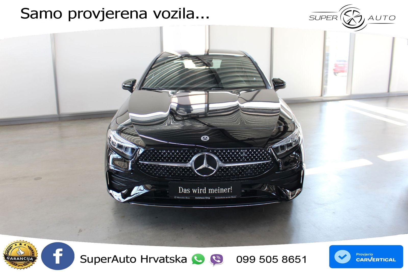 Mercedes-Benz A 200 7G-DCT AMG LED+GR SJED+ACC