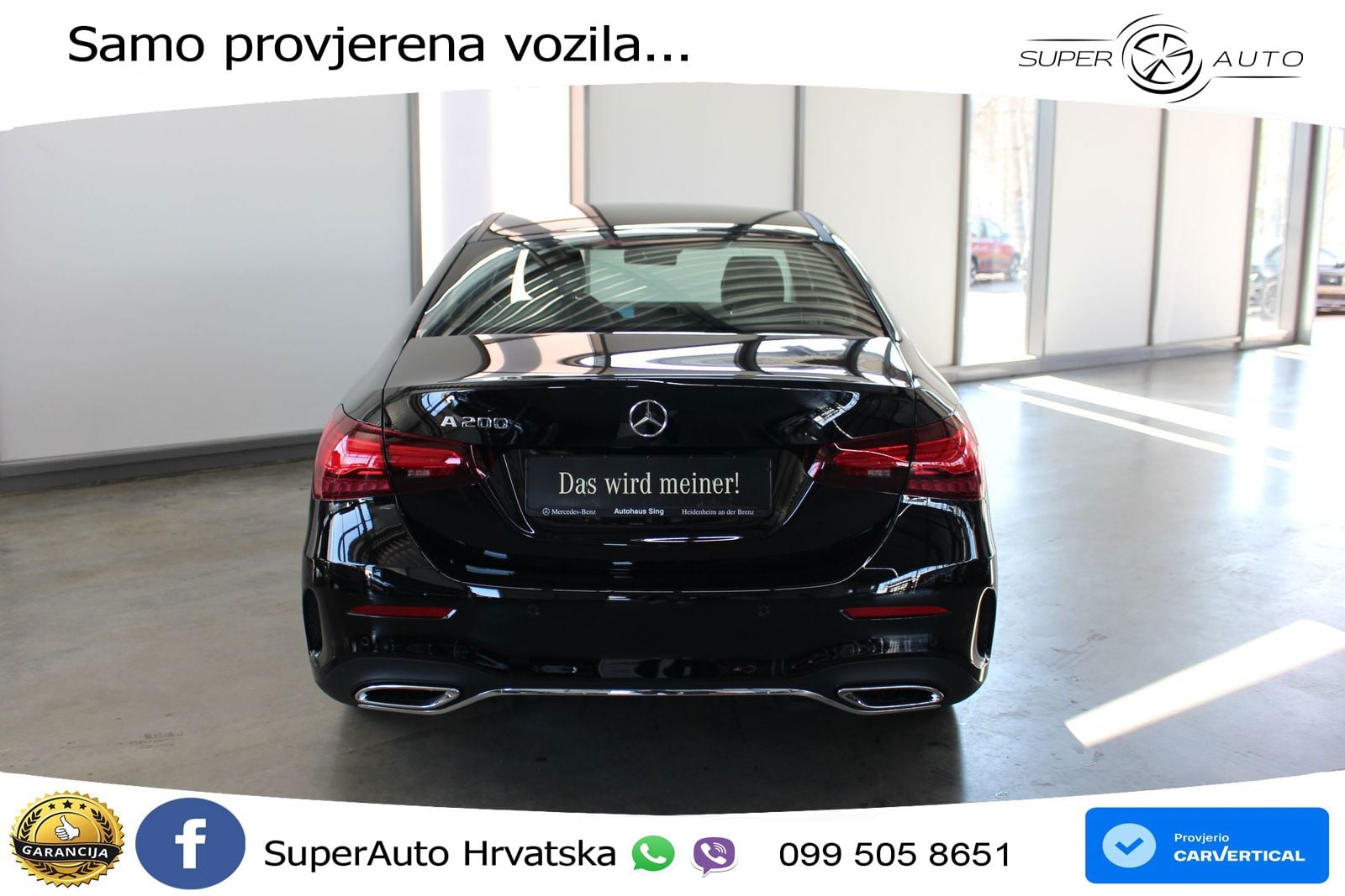 Mercedes-Benz A 200 7G-DCT AMG LED+GR SJED+ACC