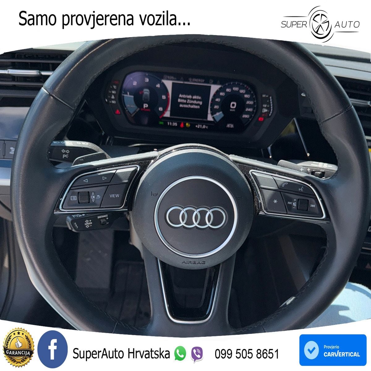 Audi A3 35 TDI (150 KS) S tronic S line