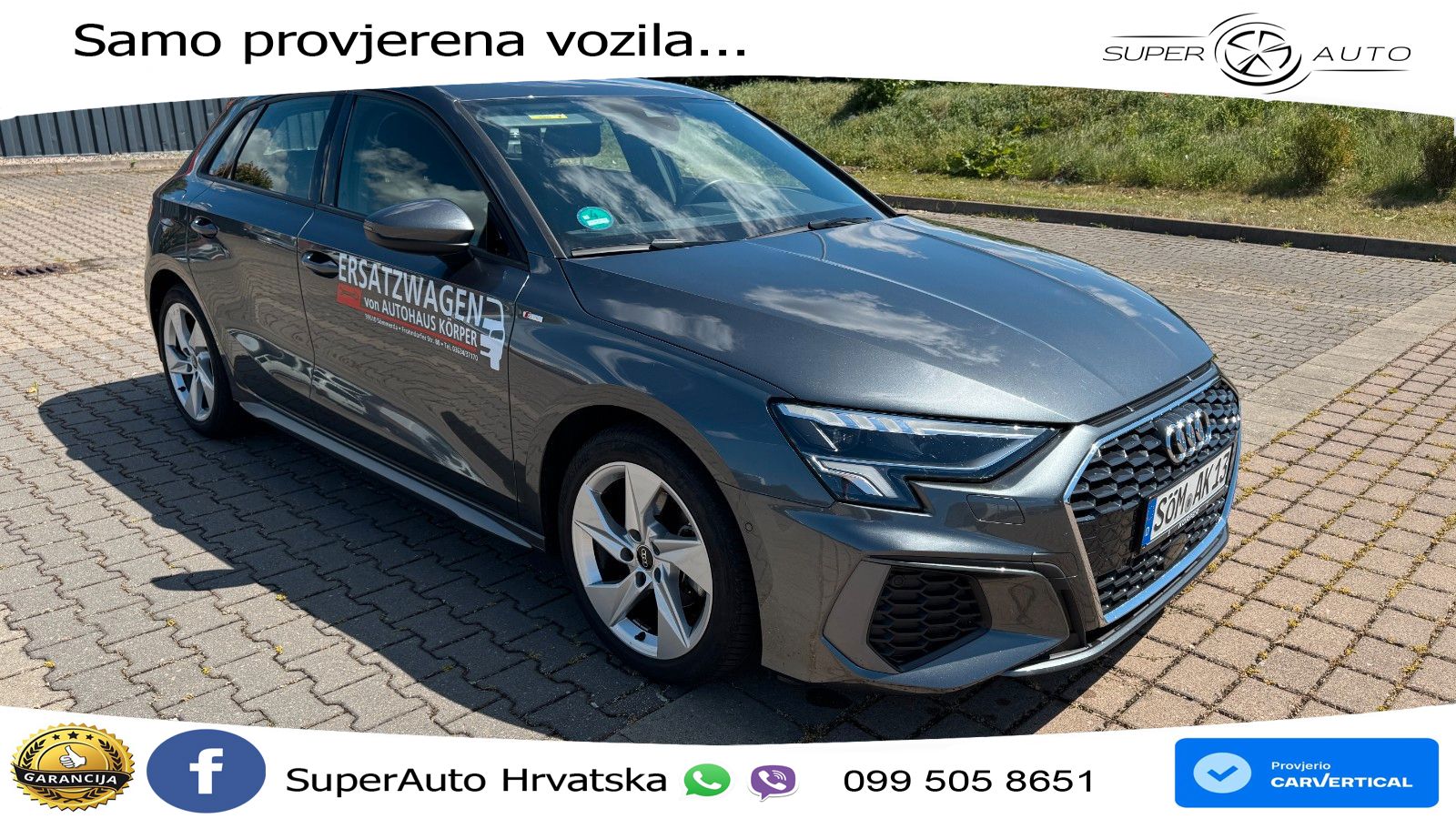 Audi A3 35 TDI (150 KS) S tronic S line
