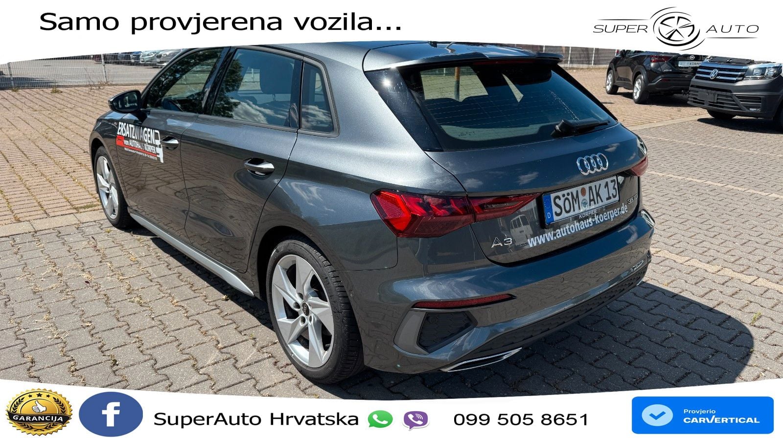 Audi A3 35 TDI (150 KS) S tronic S line