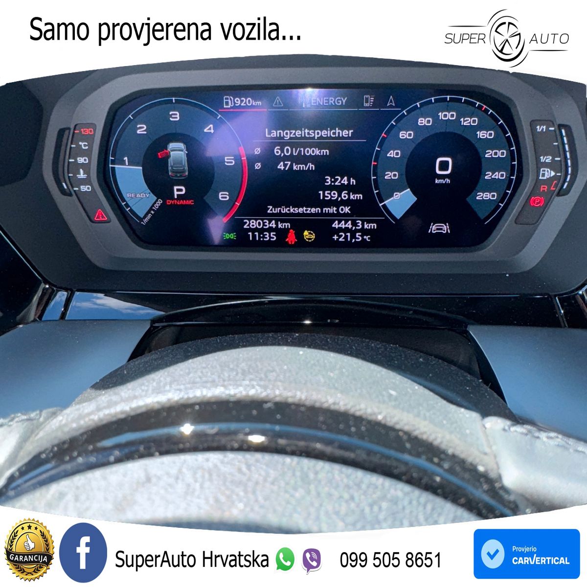 Audi A3 35 TDI (150 KS) S tronic S line