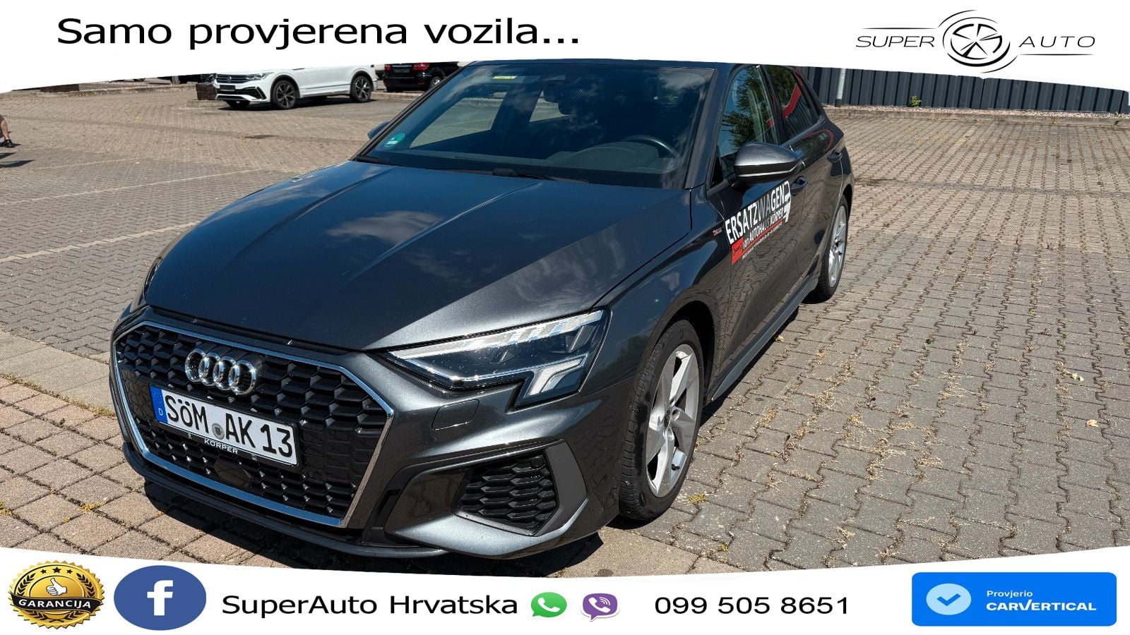 Audi A3 35 TDI (150 KS) S tronic S line