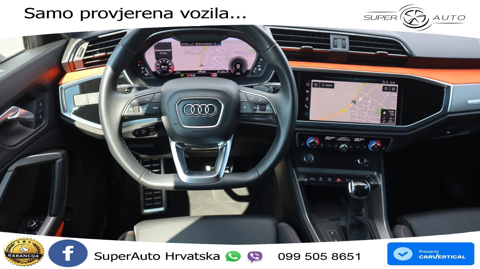 Audi Q3 45 TFSI (230 KS) quattro S tronic S line LED+GR SJED+ACC