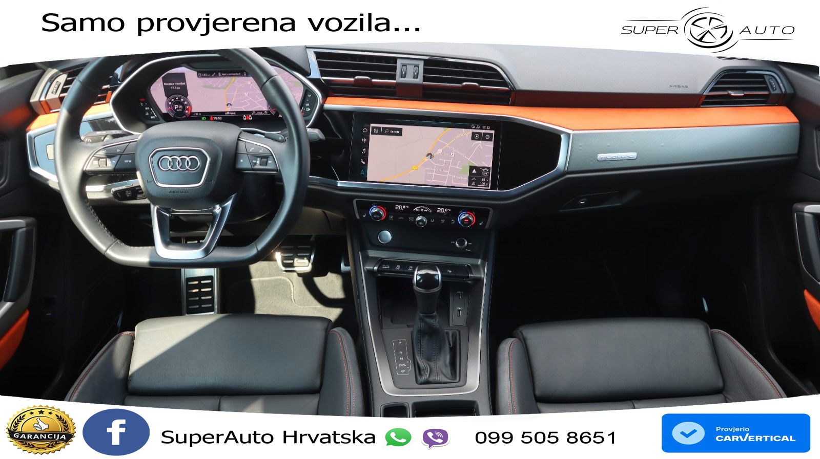 Audi Q3 45 TFSI (230 KS) quattro S tronic S line LED+GR SJED+ACC