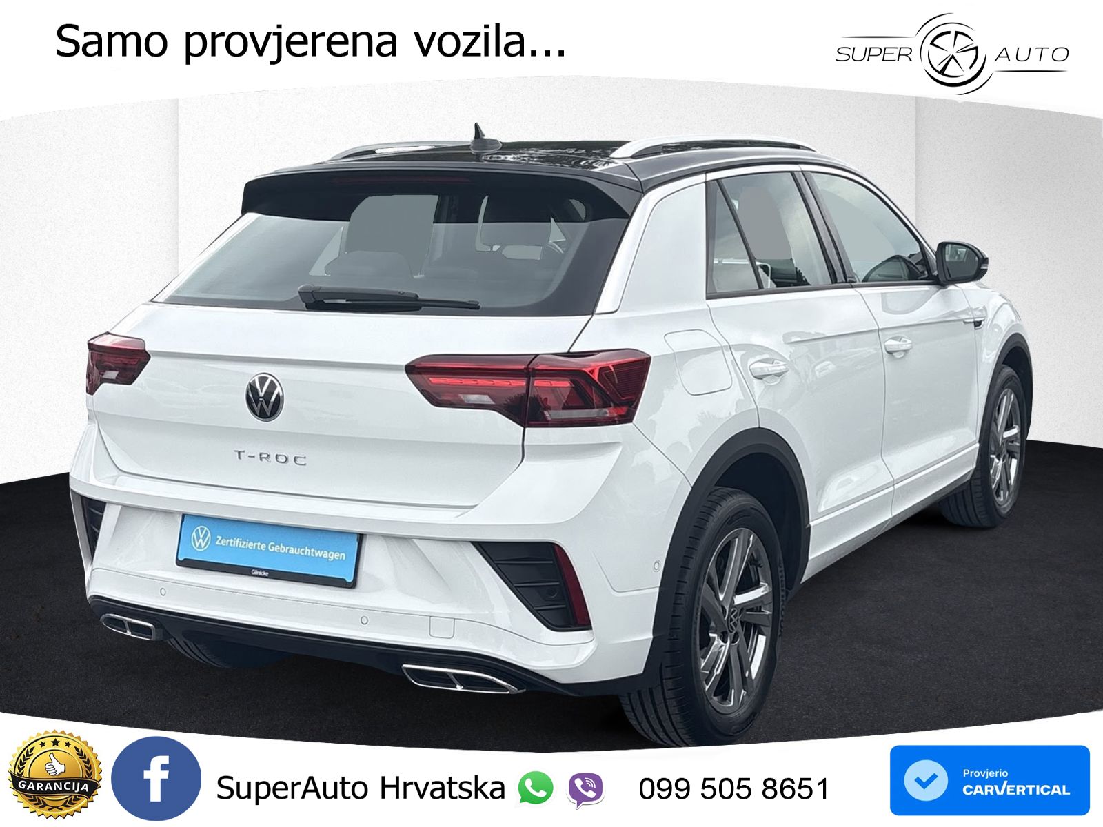 Volkswagen T-Roc I 1.5 TSI (150 KS) DSG LED+GR SJED+ACC