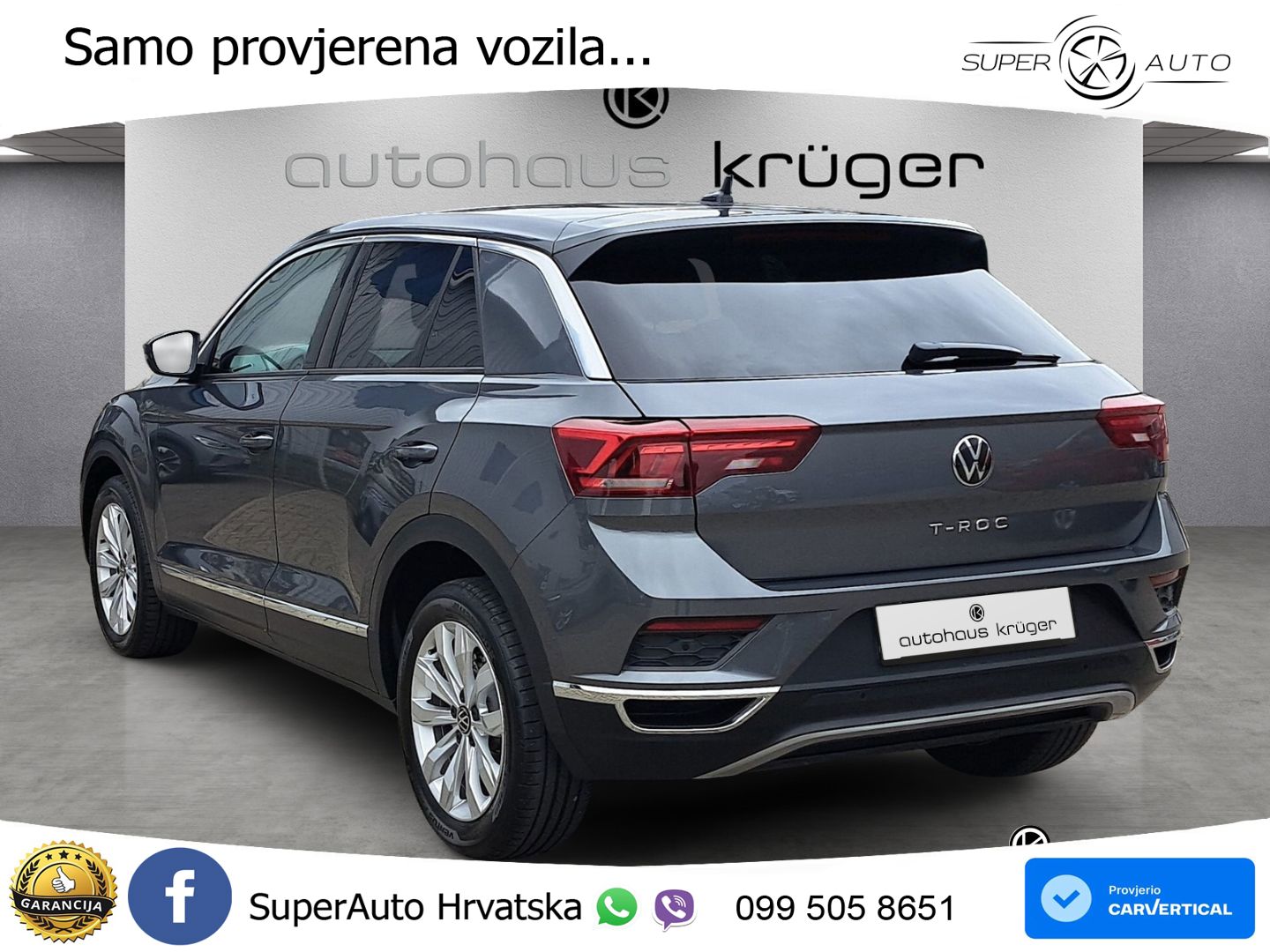 Volkswagen T-Roc I 1.5 TSI (150 KS) DSG LED+GR SJED+ACC