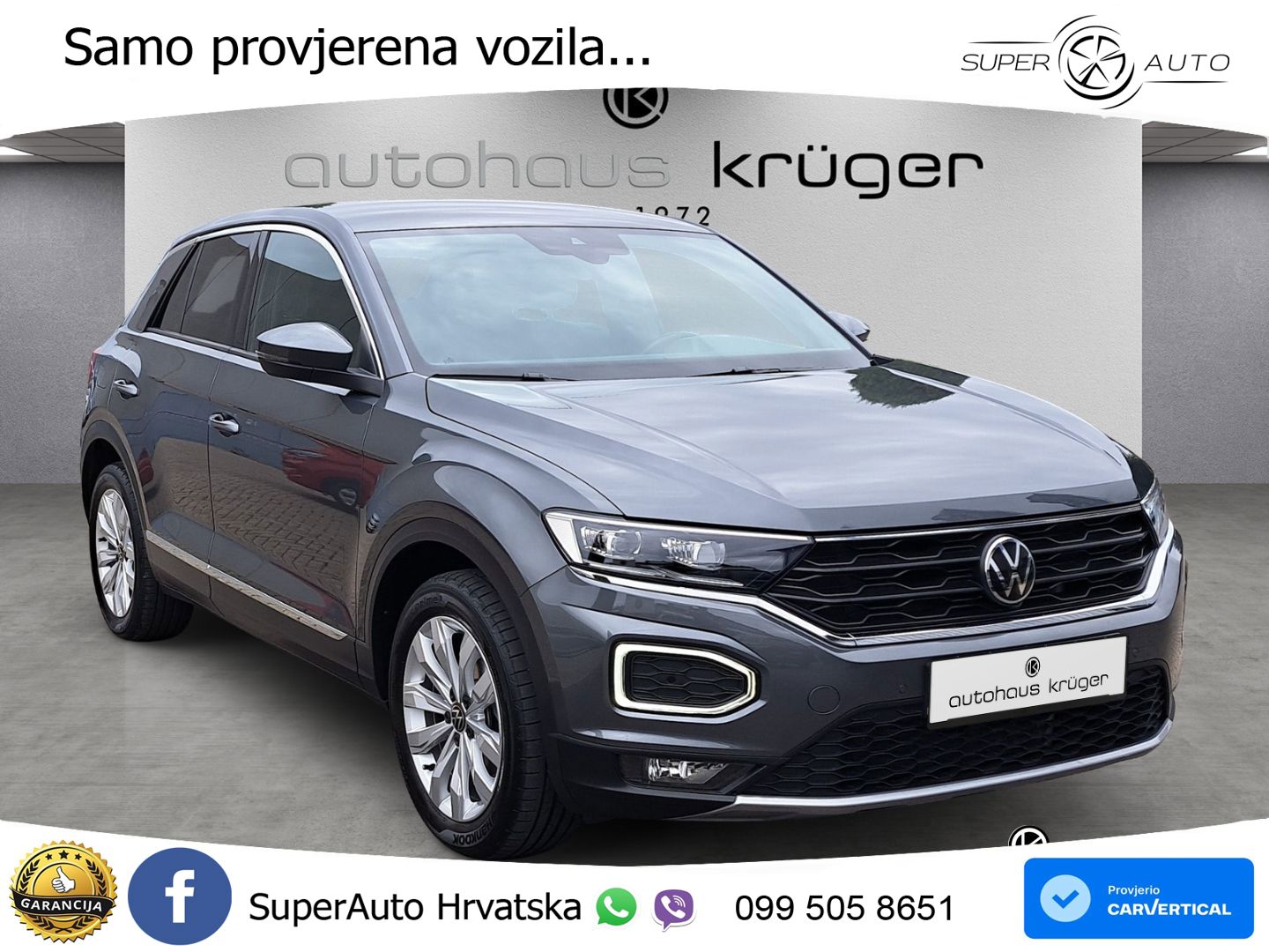 Volkswagen T-Roc I 1.5 TSI (150 KS) DSG LED+GR SJED+ACC