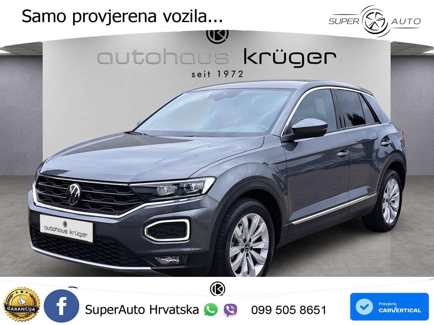 Volkswagen T-Roc I 1.5 TSI (150 KS) DSG LED+GR SJED+ACC