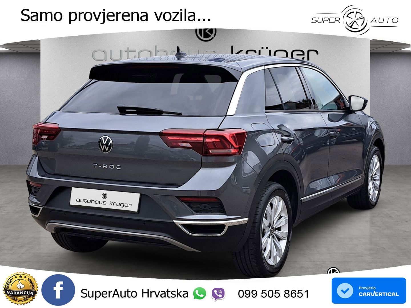 Volkswagen T-Roc I 1.5 TSI (150 KS) DSG LED+GR SJED+ACC
