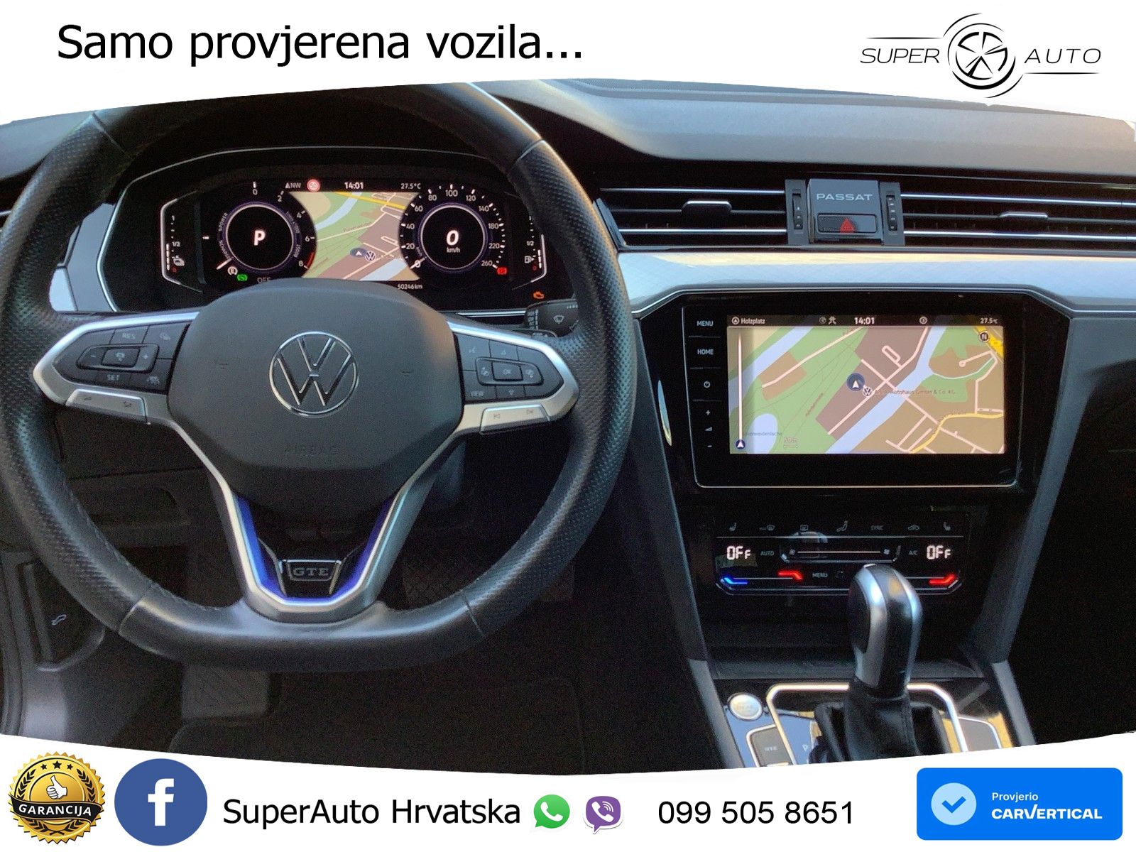 Volkswagen Passat Variant GTE 1.4 TSI (218 KS) DSG LED+GR SJED+ACC