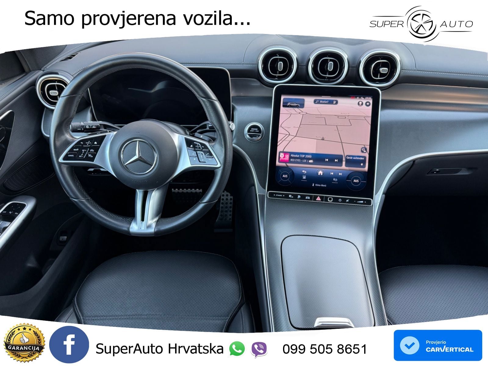 Mercedes GLC 400e (381 KS) 4MATIC 9G-TRONIC Avantgarde ZRAČNI+ACC+GR SJED+KAM