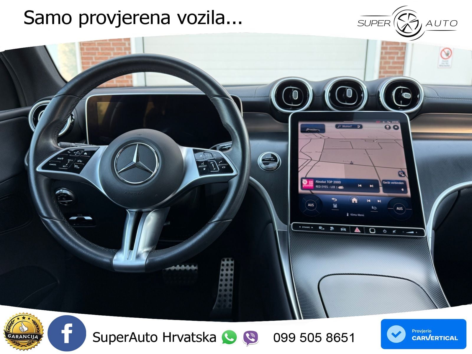 Mercedes GLC 400e (381 KS) 4MATIC 9G-TRONIC Avantgarde ZRAČNI+ACC+GR SJED+KAM