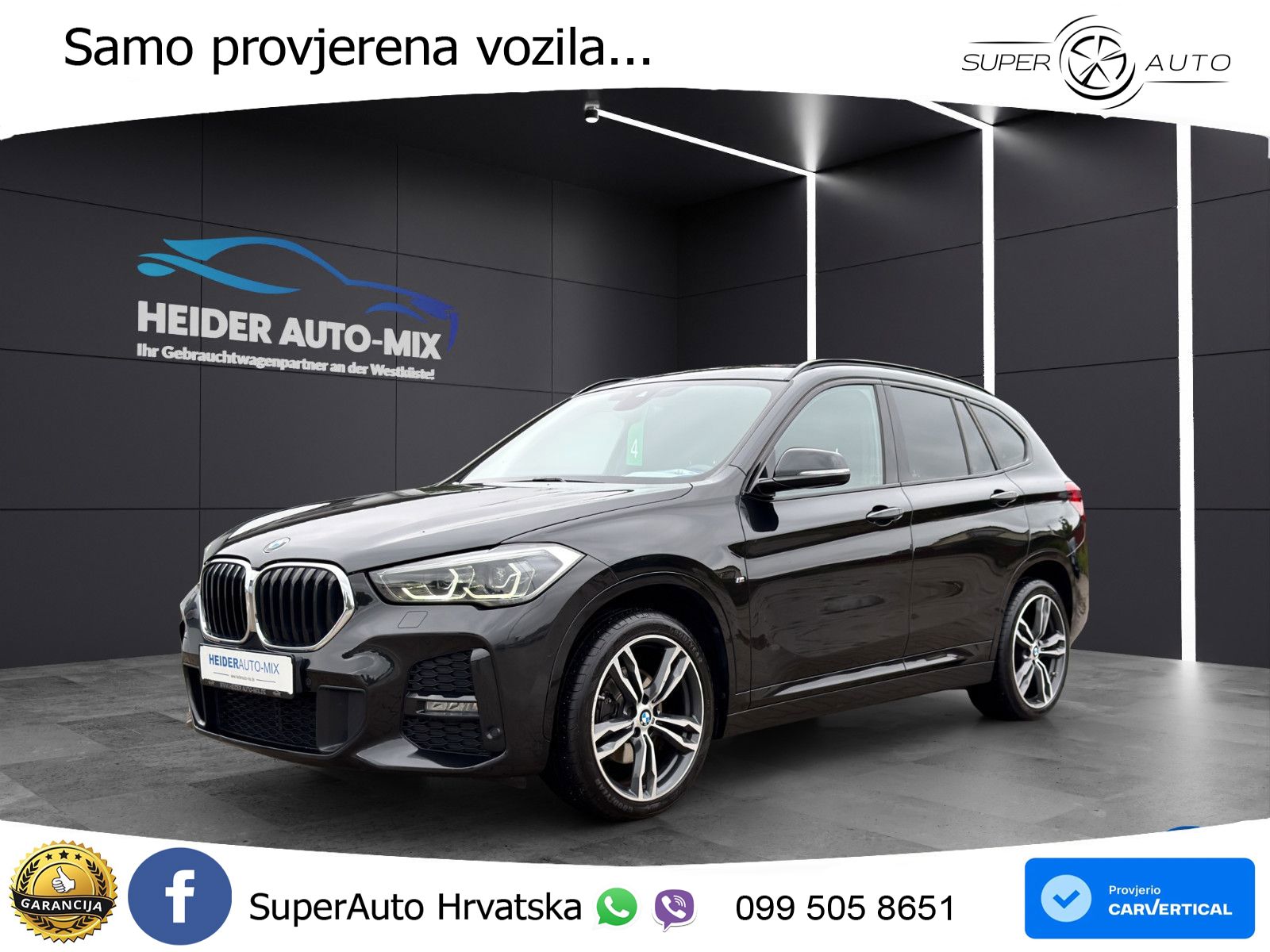 BMW X1 18d (150 KS) Steptronic M Sport LED+GR SJED+ACC