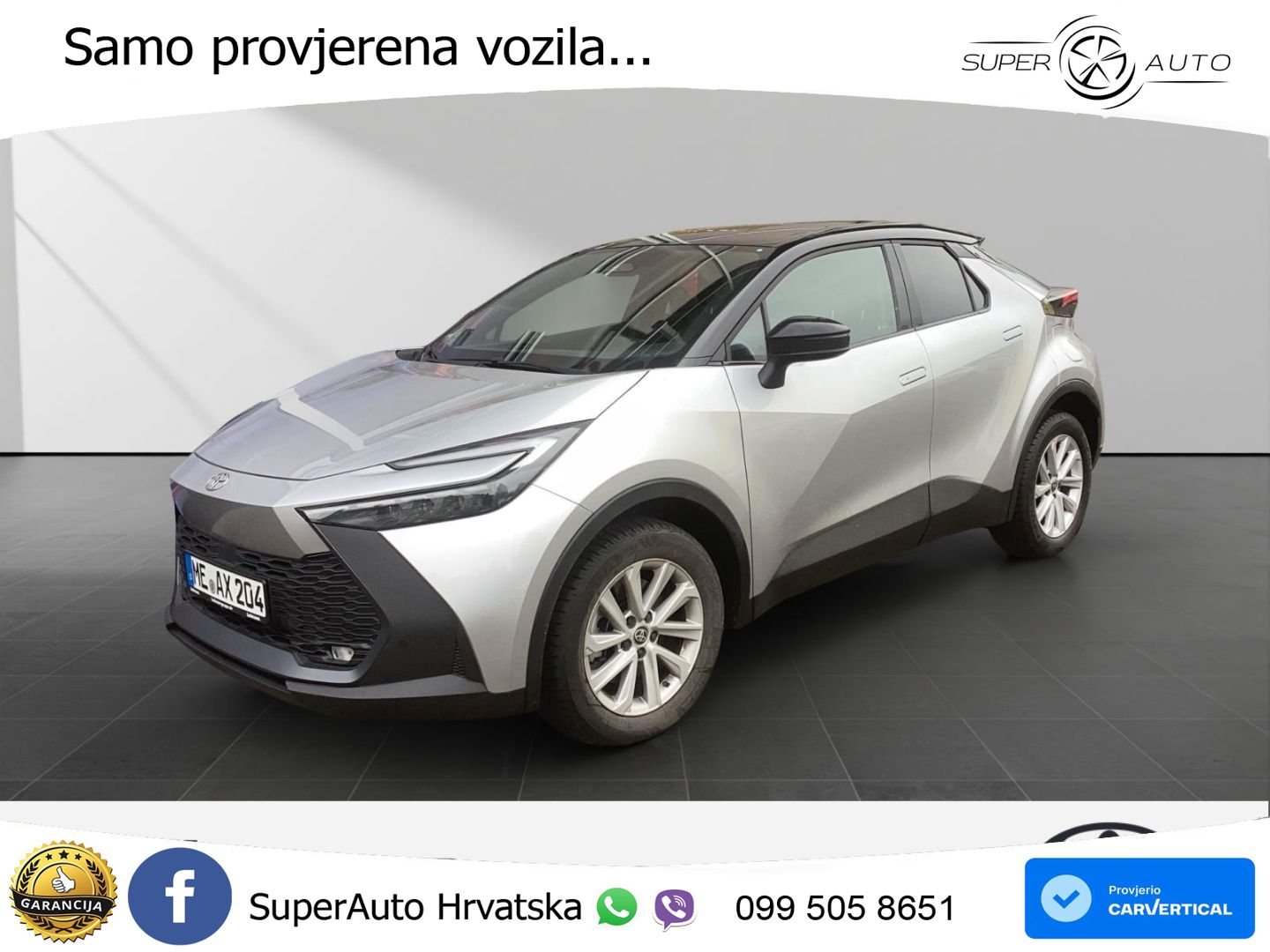 Toyota C-HR 2.0 (223 KS) PHEV e-CVT Teamplayer LED+GR SJED+ACC