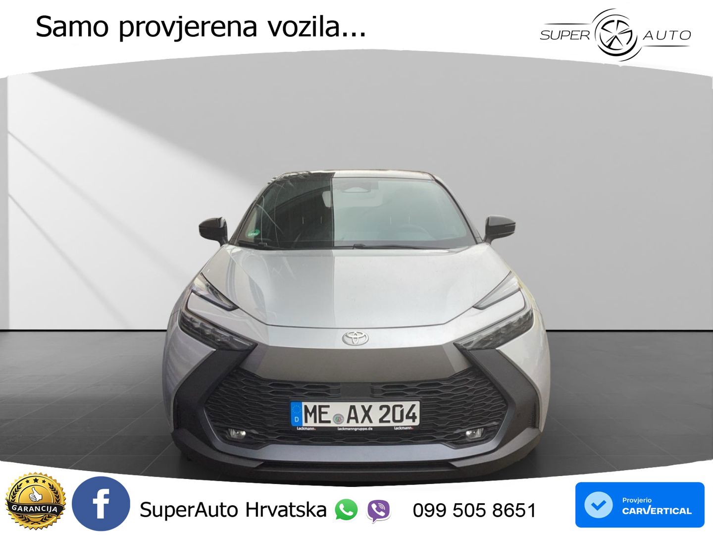 Toyota C-HR 2.0 (223 KS) PHEV e-CVT Teamplayer LED+GR SJED+ACC