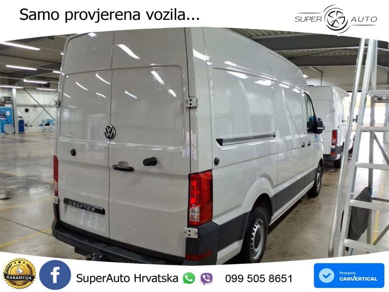 Volkswagen Crafter 35 HochdachKasten MR H2/L2 AHK Kamera 140 KS