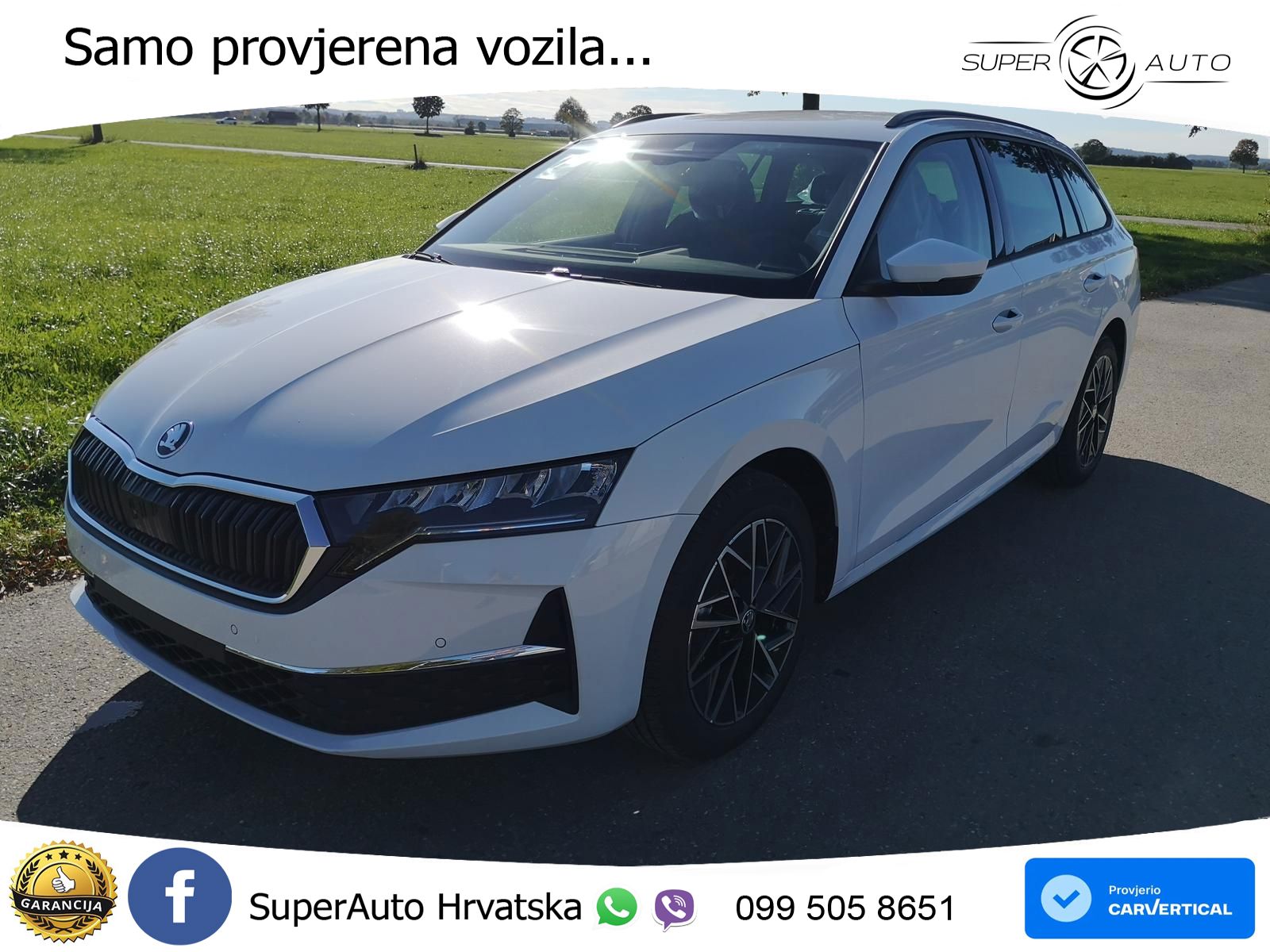 Škoda Octavia Combi 2.0 TDI (150 KS) DSG Selection LED+GR SJED+ACC