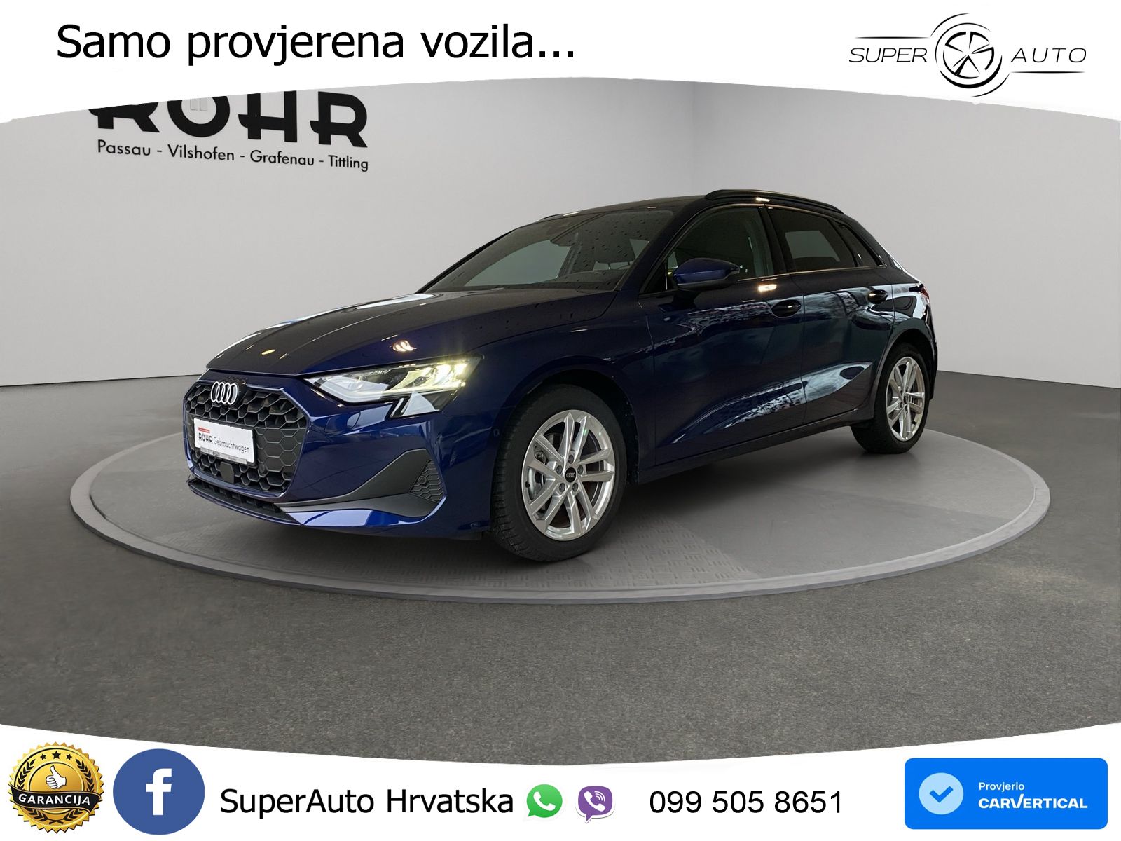 Audi A3 Sportback 30 TFSI (116 KS) Mild Hybrid S tronic LED+GR SJED+ACC