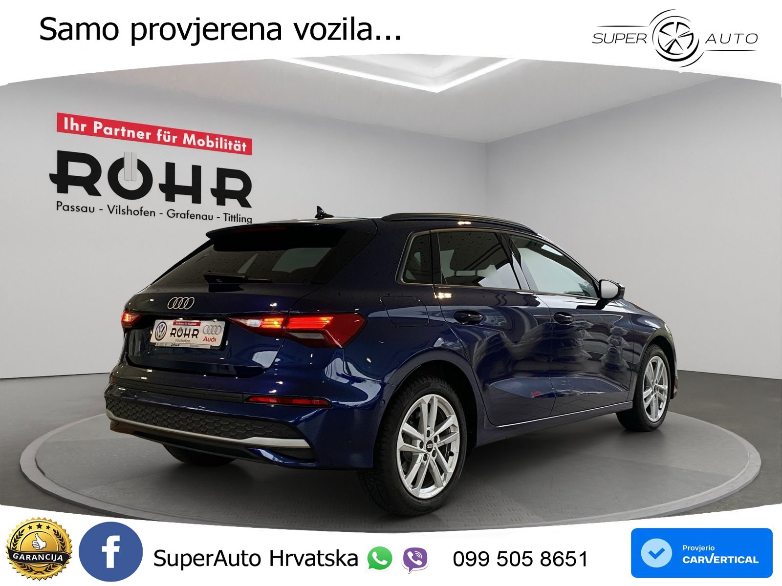 Audi A3 Sportback 30 TFSI (116 KS) Mild Hybrid S tronic LED+GR SJED+ACC