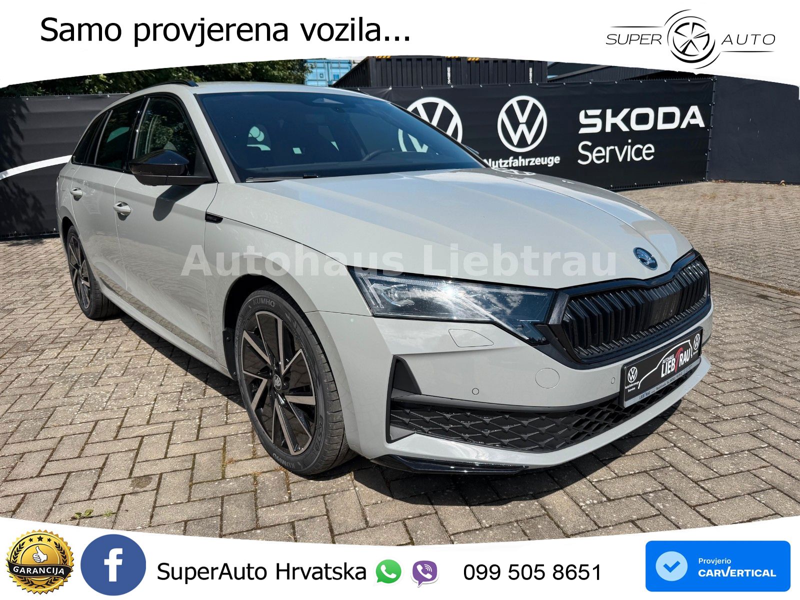 Škoda Octavia Combi 2.0 TDI (150 KS) DSG SportLine LED+GR SJED+ACC