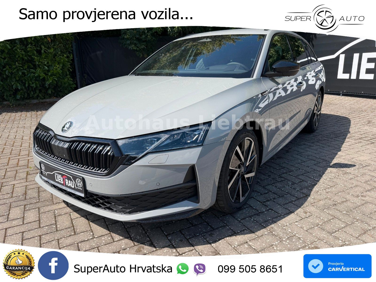 Škoda Octavia Combi 2.0 TDI (150 KS) DSG SportLine LED+GR SJED+ACC