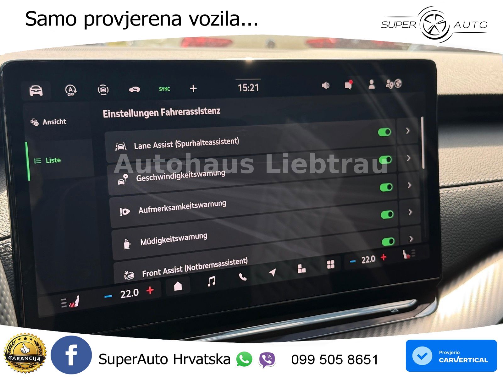 Škoda Octavia Combi 2.0 TDI (150 KS) DSG SportLine LED+GR SJED+ACC