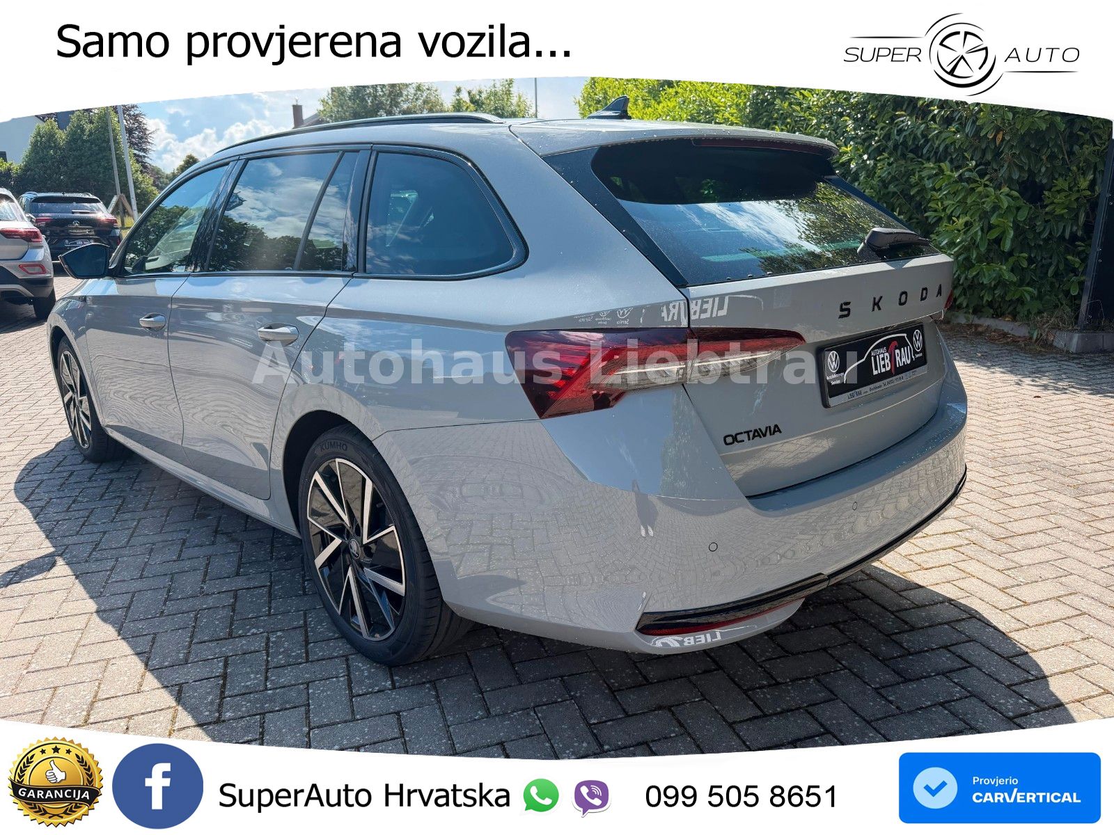 Škoda Octavia Combi 2.0 TDI (150 KS) DSG SportLine LED+GR SJED+ACC