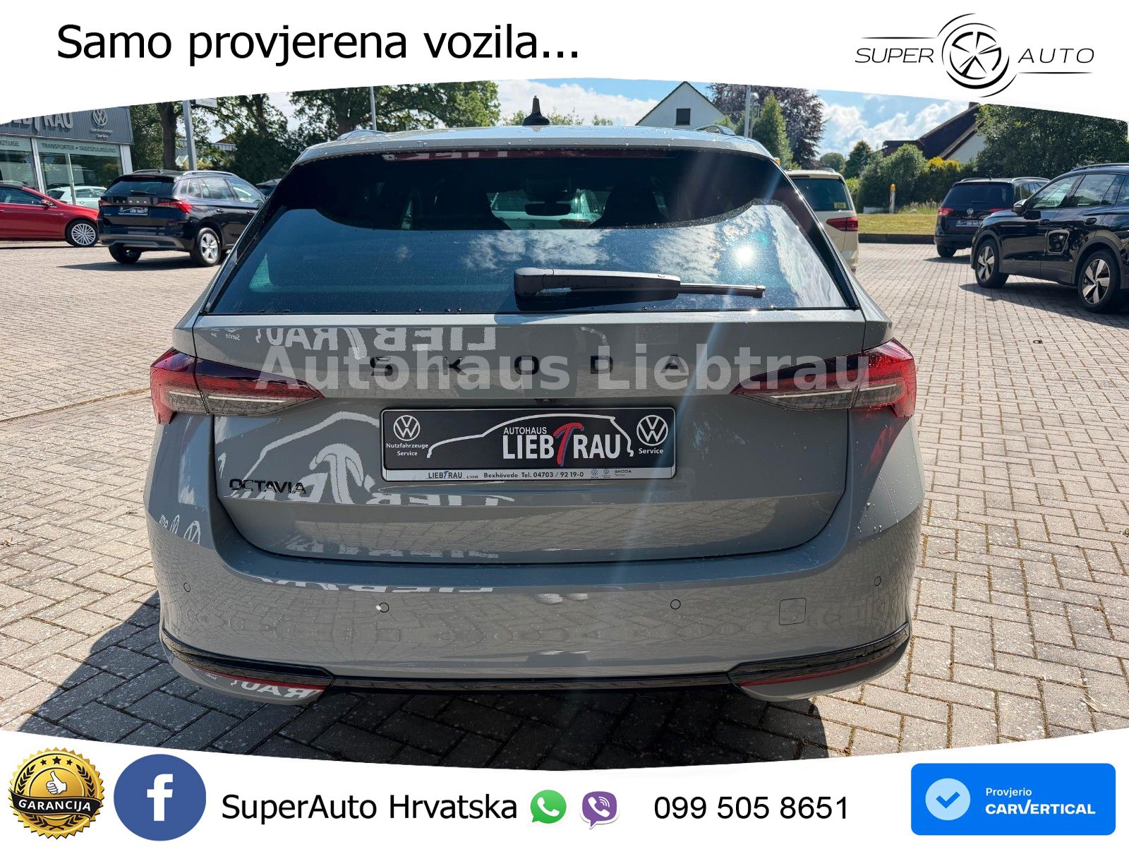 Škoda Octavia Combi 2.0 TDI (150 KS) DSG SportLine LED+GR SJED+ACC