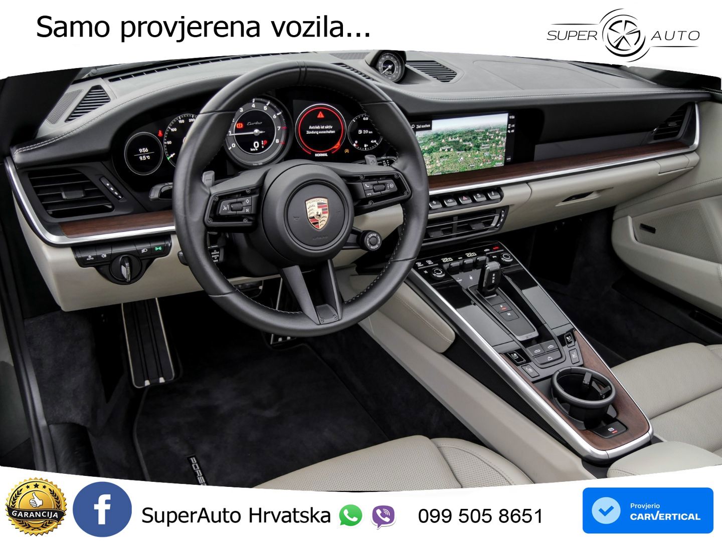Porsche 911 Turbo Cabriolet 3.8 (580 KS) PDK MATRIX+GR SJED+KAM