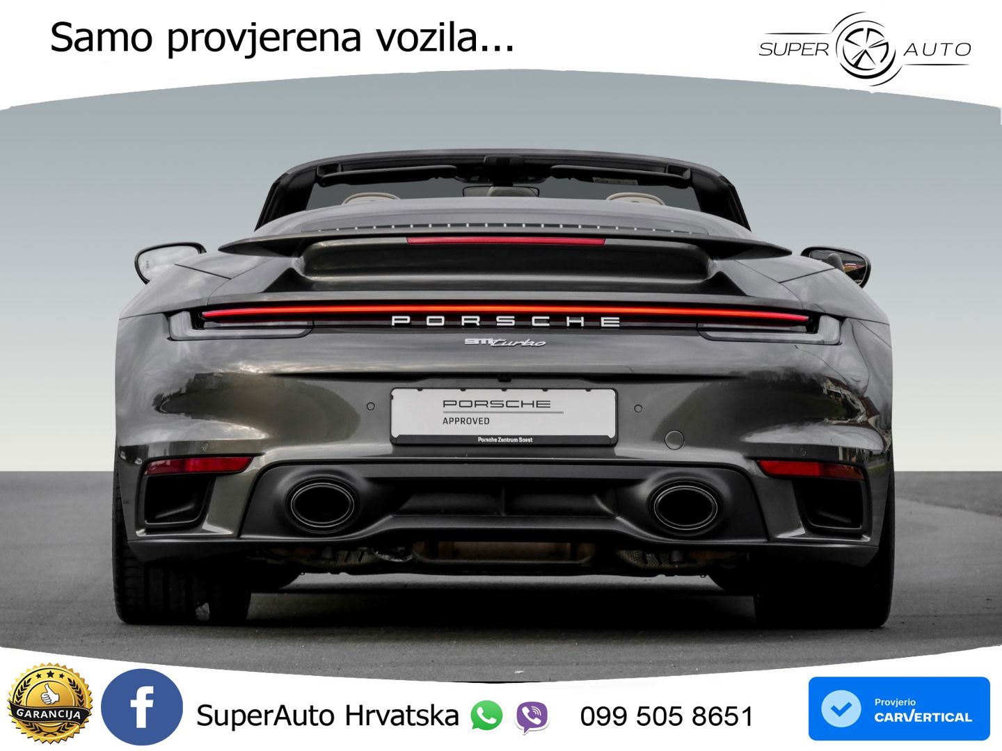 Porsche 911 Turbo Cabriolet 3.8 (580 KS) PDK MATRIX+GR SJED+KAM