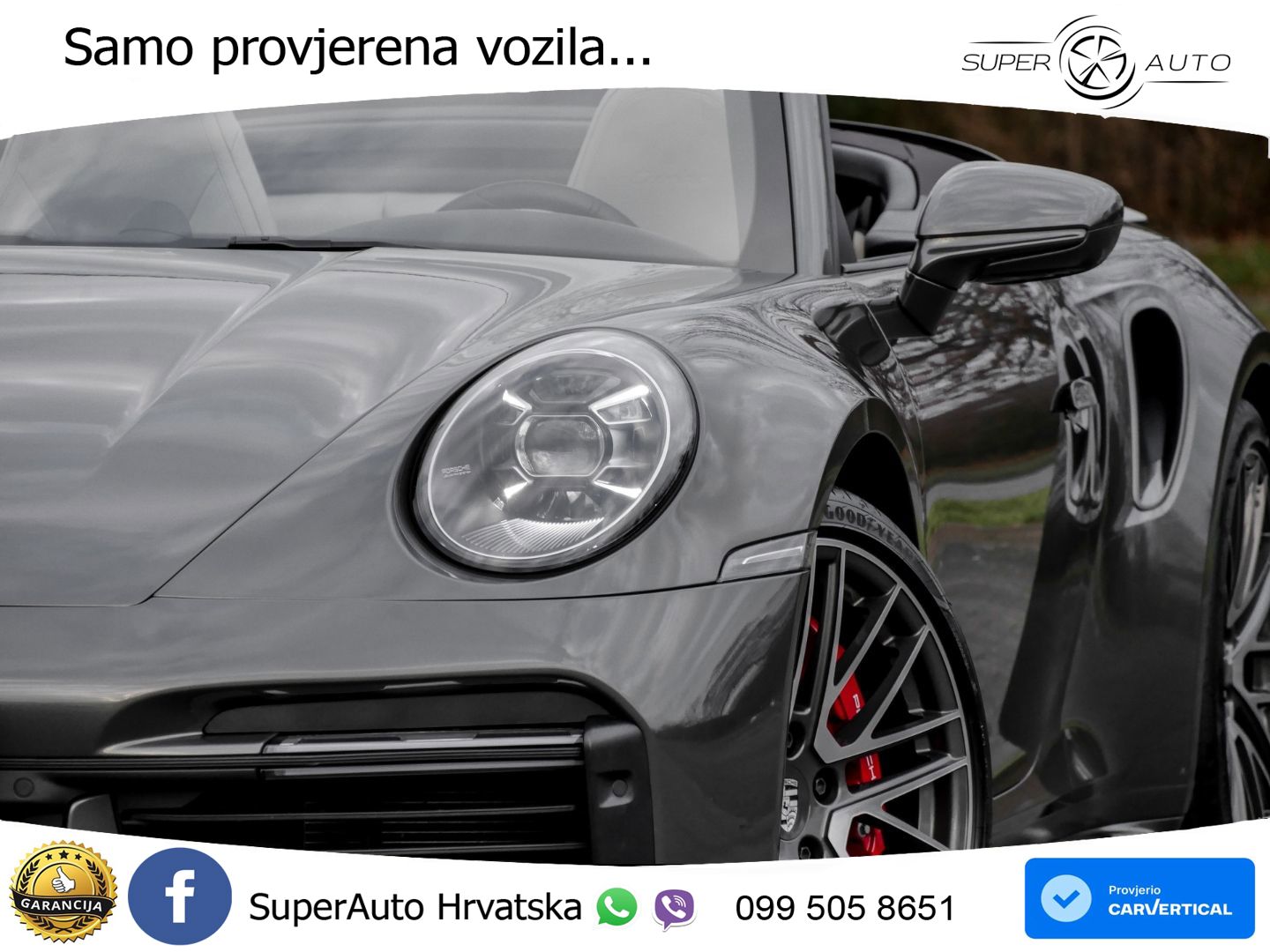Porsche 911 Turbo Cabriolet 3.8 (580 KS) PDK MATRIX+GR SJED+KAM