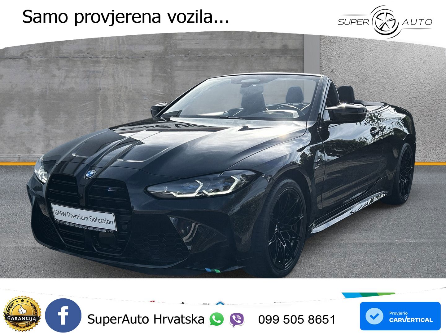 BMW M4 Convertible Competition 3.0 (510 KS) xDrive Steptronic LED+GR SJED+ACC