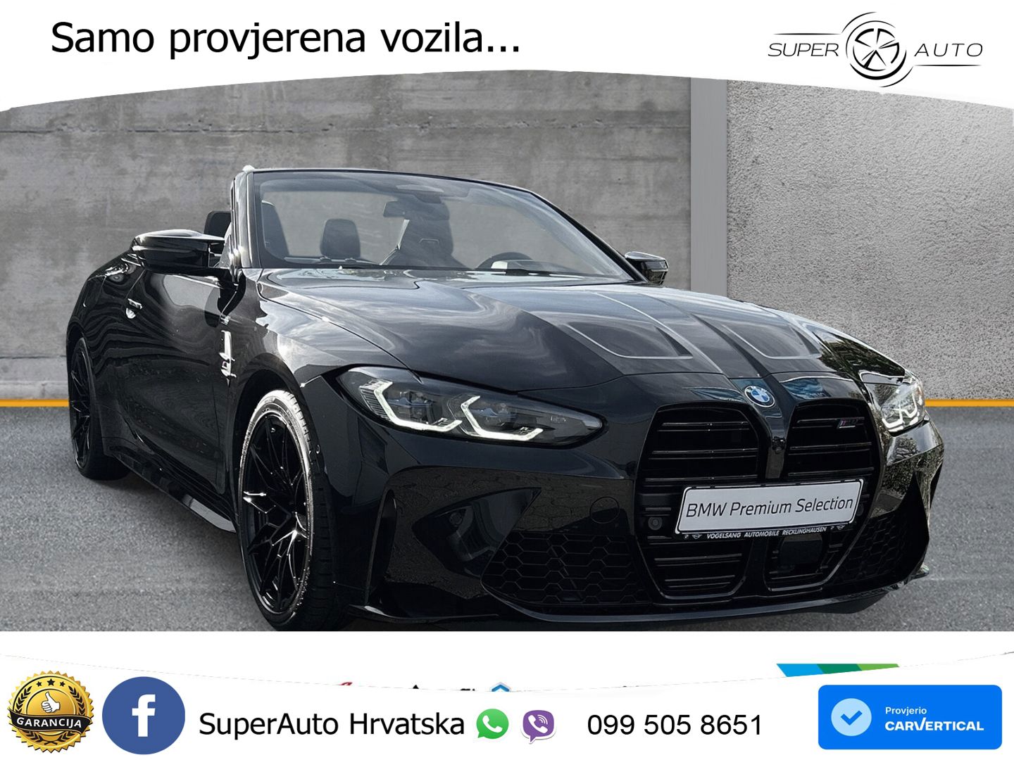 BMW M4 Convertible Competition 3.0 (510 KS) xDrive Steptronic LED+GR SJED+ACC