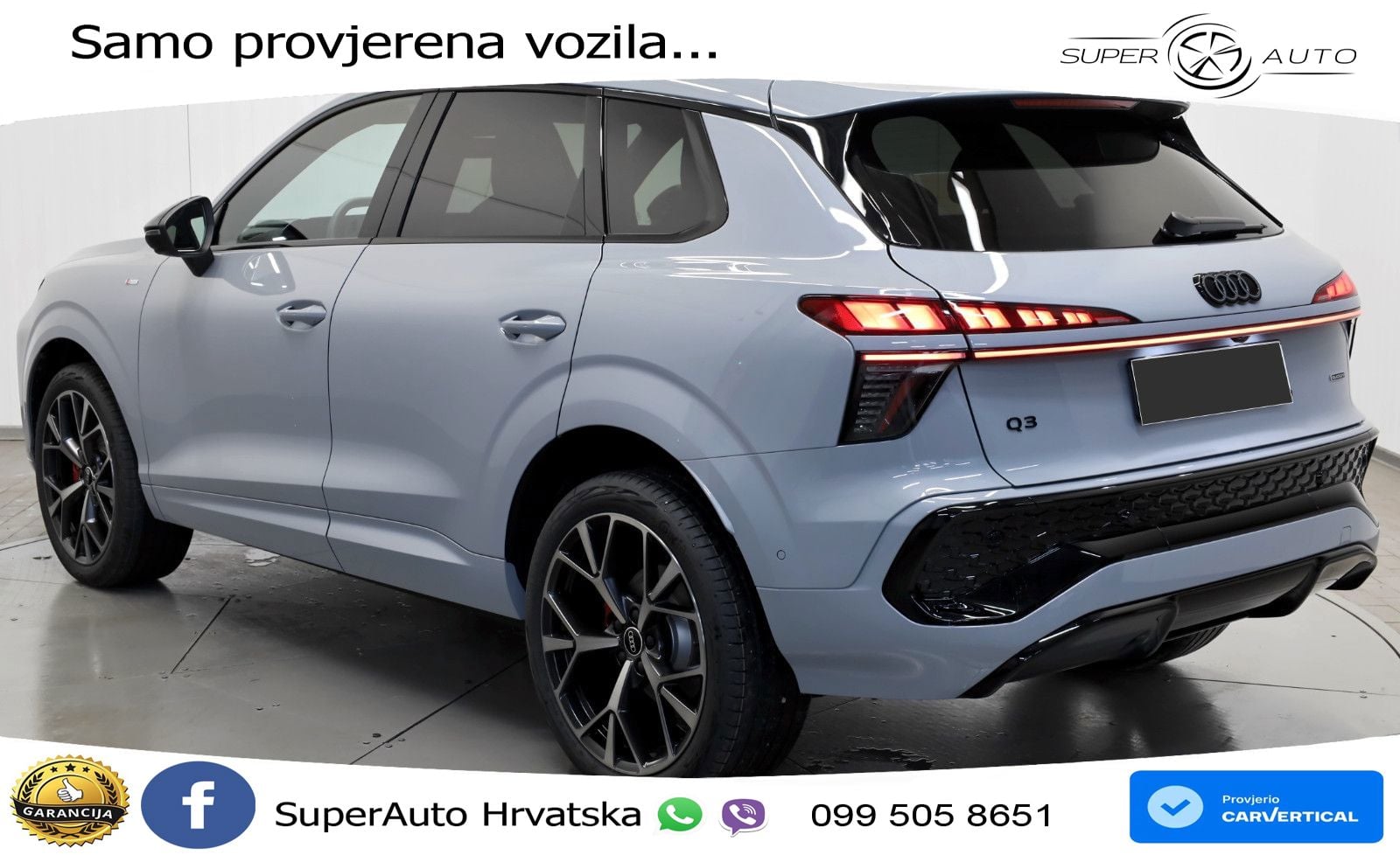 Audi Q3 2.0 TFSI (204 KS) quattro S tronic MATRIX+GR SJED+KAM