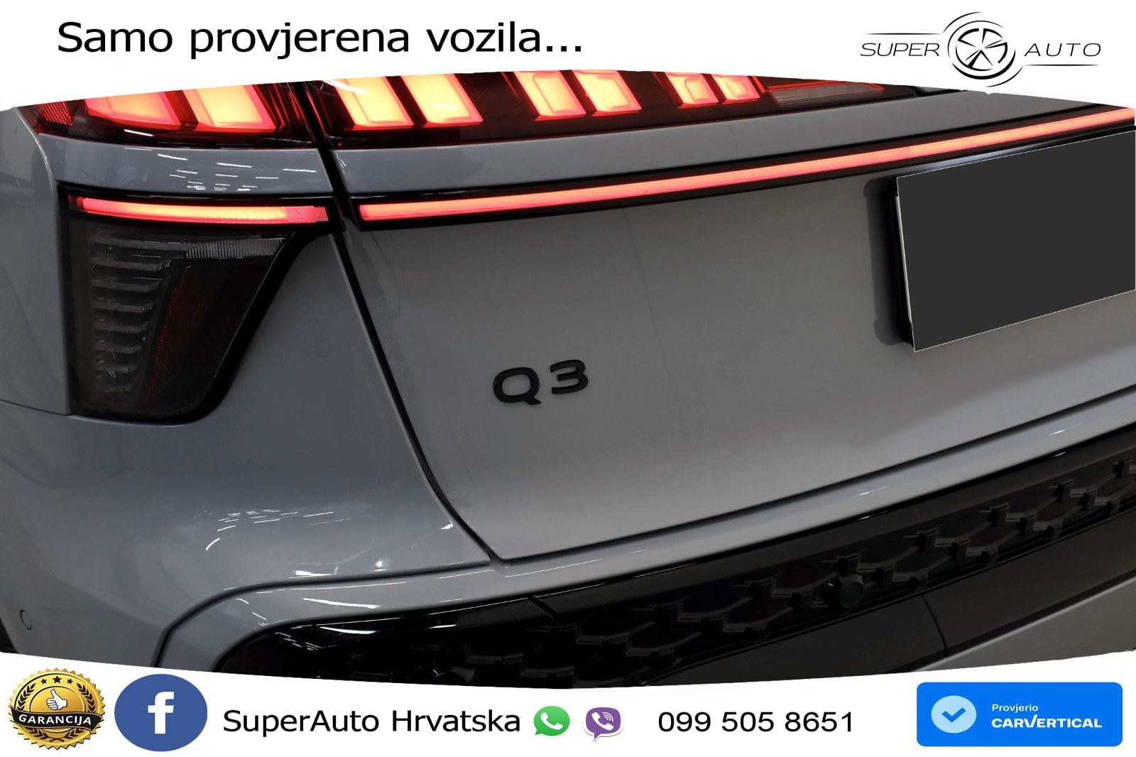 Audi Q3 2.0 TFSI (204 KS) quattro S tronic MATRIX+GR SJED+KAM