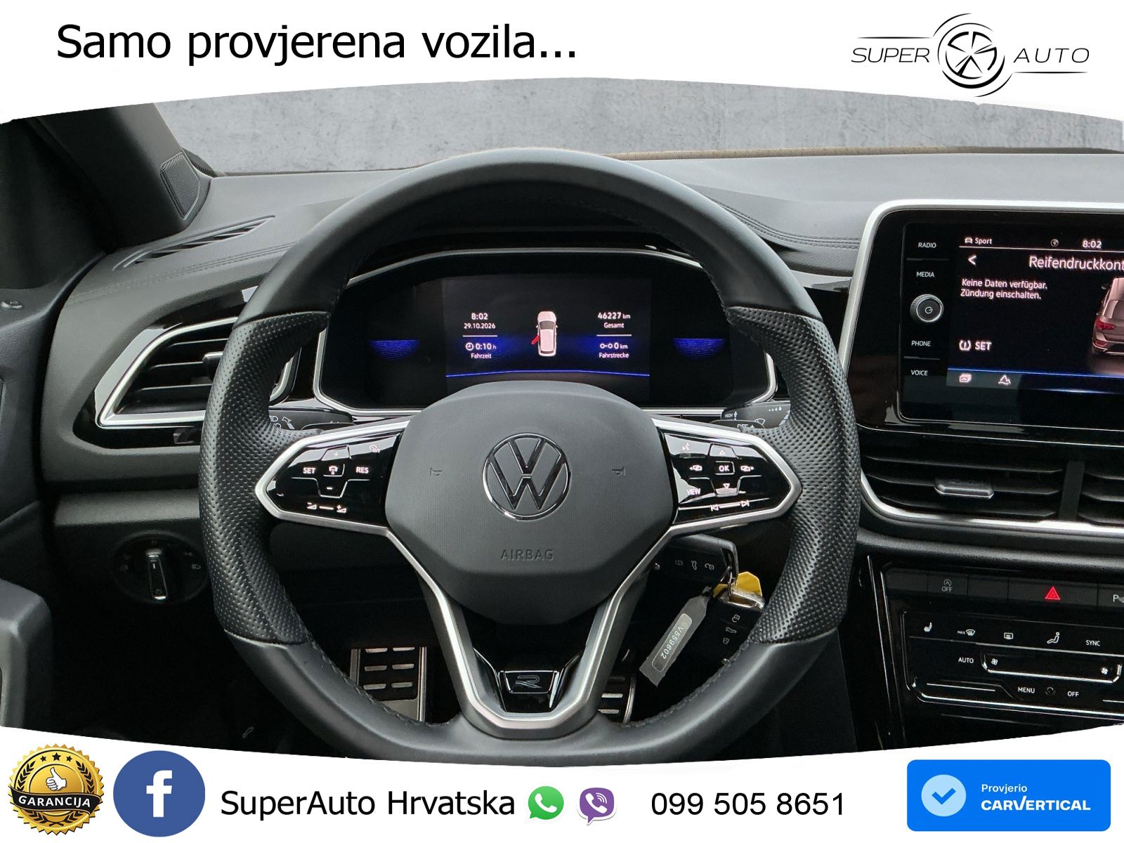 Volkswagen T-Roc 2.0 TSI (190 KS) 4M DSG R-Line LED+GR SJED+ACC