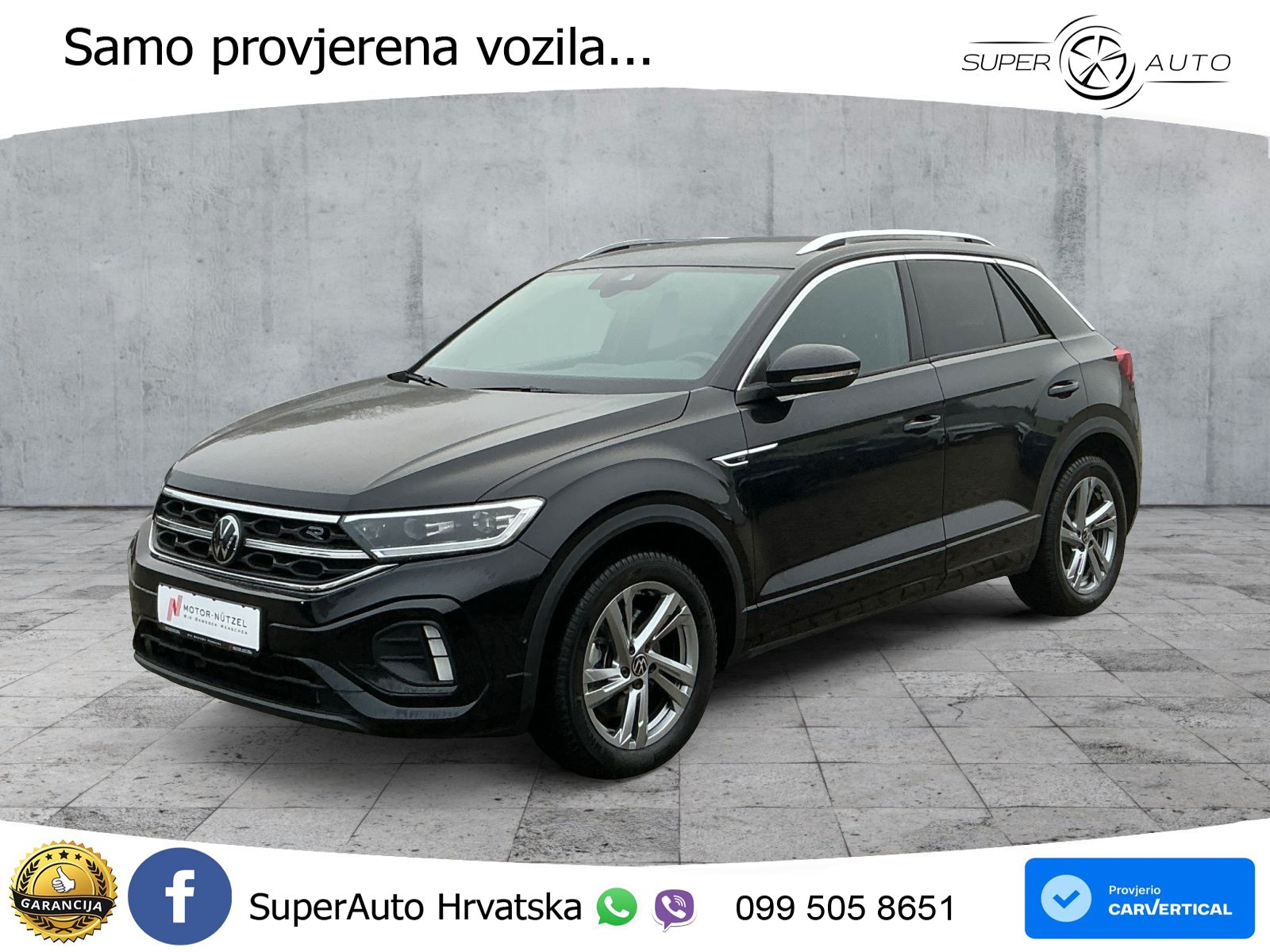 Volkswagen T-Roc 2.0 TSI (190 KS) 4M DSG R-Line LED+GR SJED+ACC