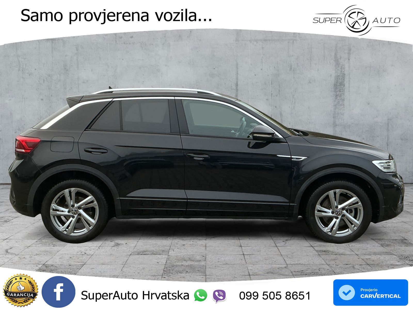 Volkswagen T-Roc 2.0 TSI (190 KS) 4M DSG R-Line LED+GR SJED+ACC