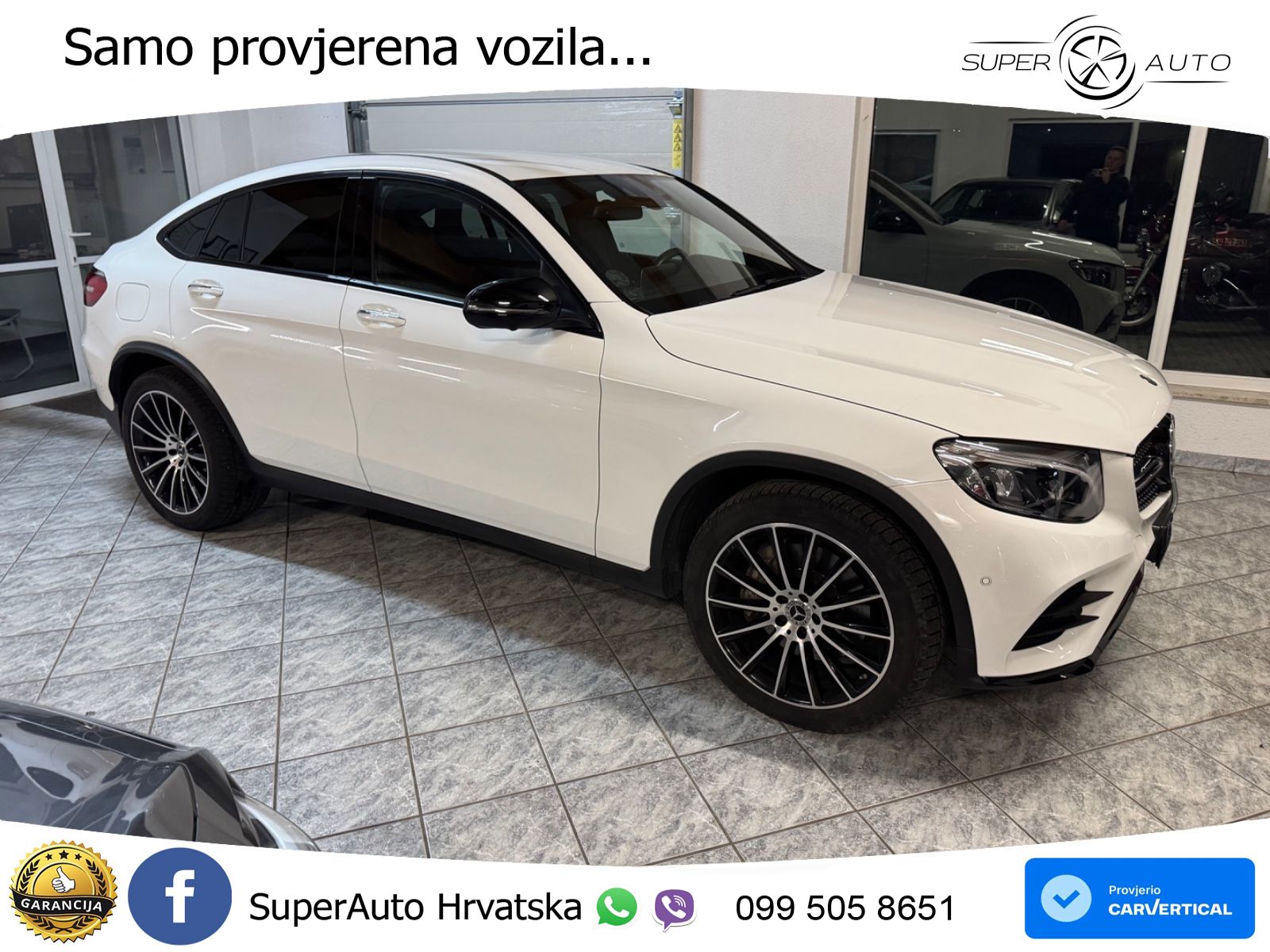 Mercedes GLC Coupe 300 (245 KS) 4MATIC G-TRONIC AMG ZRAČNI+ACC+GR SJED+KAM