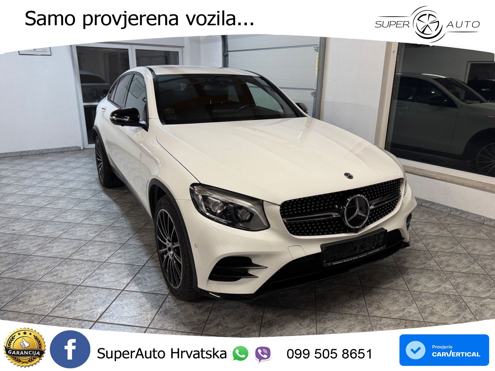 Mercedes GLC Coupe 300 (245 KS) 4MATIC G-TRONIC AMG ZRAČNI+ACC+GR SJED+KAM