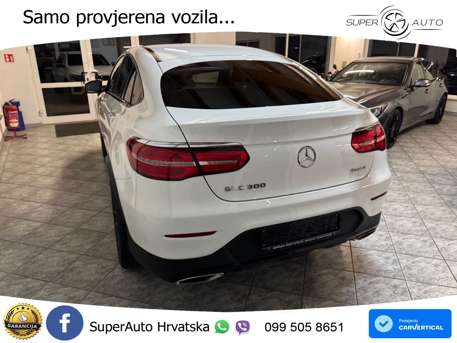 Mercedes GLC Coupe 300 (245 KS) 4MATIC G-TRONIC AMG ZRAČNI+ACC+GR SJED+KAM