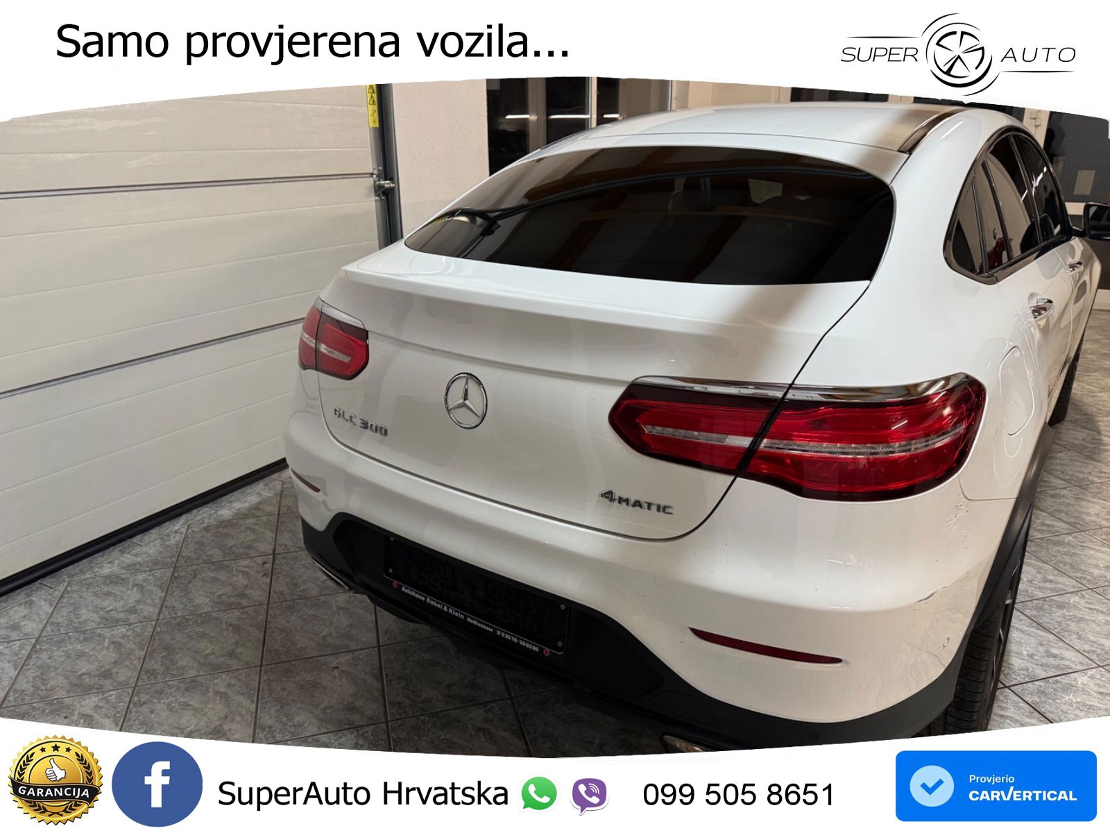 Mercedes GLC Coupe 300 (245 KS) 4MATIC G-TRONIC AMG ZRAČNI+ACC+GR SJED+KAM