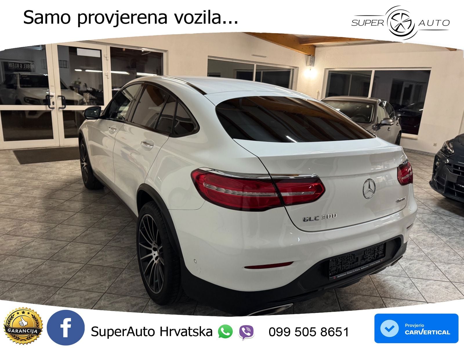 Mercedes GLC Coupe 300 (245 KS) 4MATIC G-TRONIC AMG ZRAČNI+ACC+GR SJED+KAM