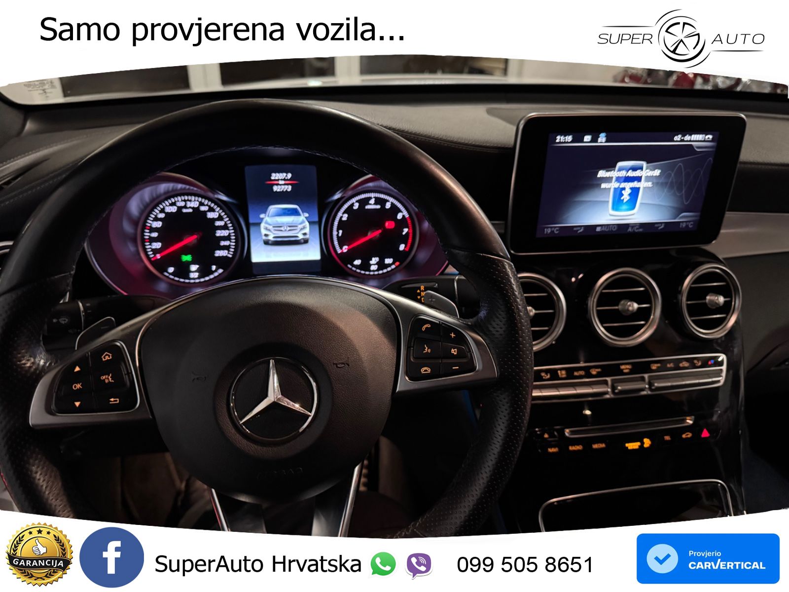 Mercedes GLC Coupe 300 (245 KS) 4MATIC G-TRONIC AMG ZRAČNI+ACC+GR SJED+KAM