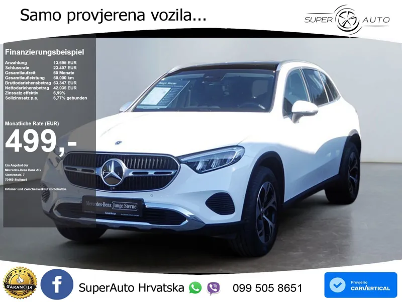 Mercedes GLC 300e (313 KS) 4MATIC 9G-TRONIC ACC+GR SJED+360+PANO