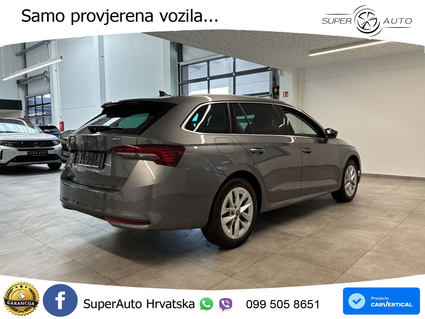 Škoda Octavia Combi 2.0 TDI (150 KS) DSG Selection LED+GR SJED+ACC