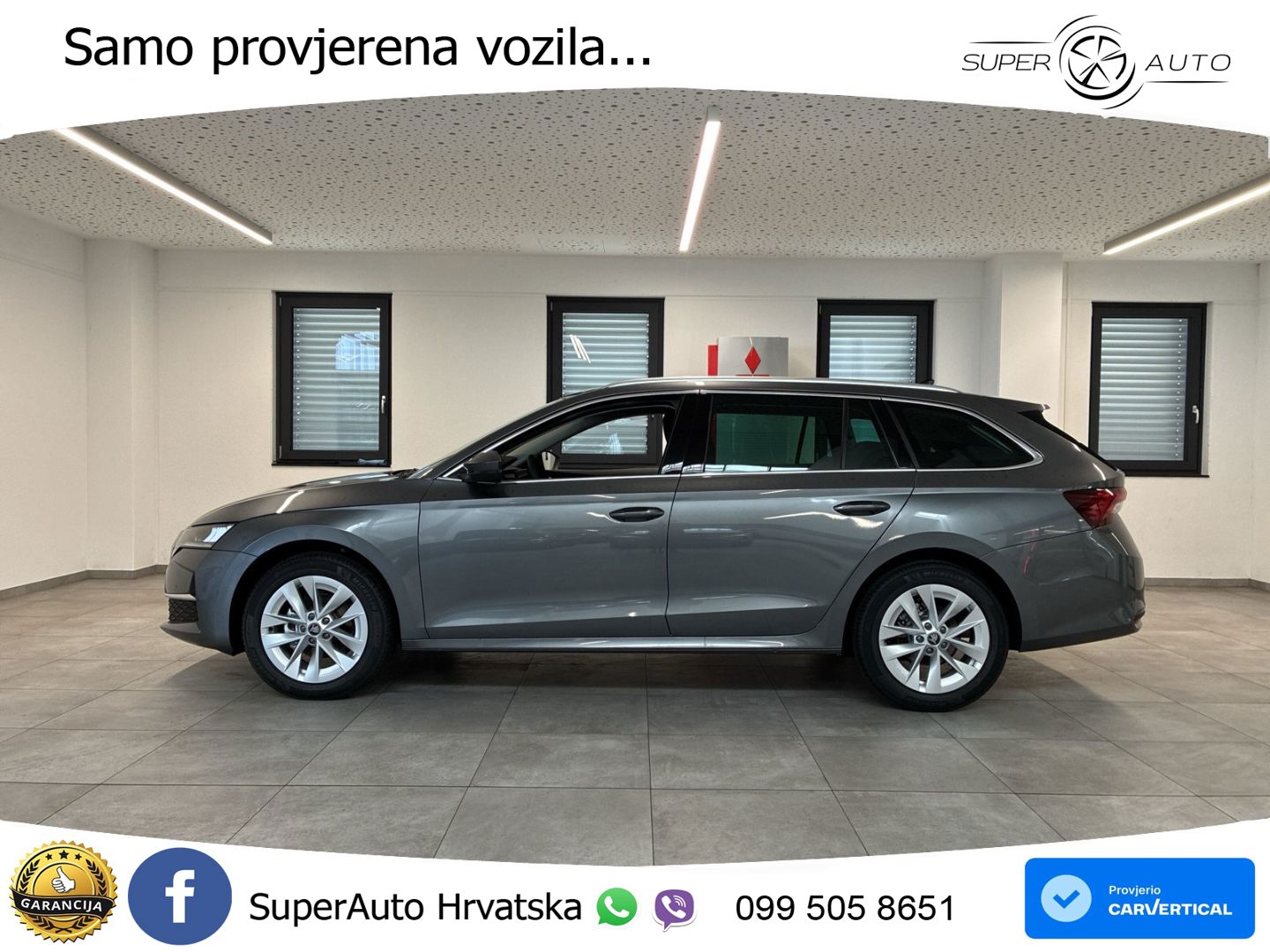 Škoda Octavia Combi 2.0 TDI (150 KS) DSG Selection LED+GR SJED+ACC